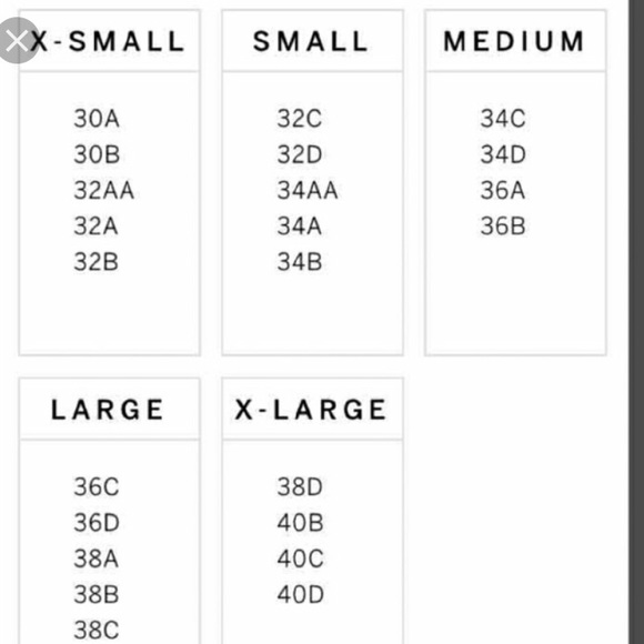 Large Victoria’s Secret Triangle Star Bralette - Picture 6 of 6